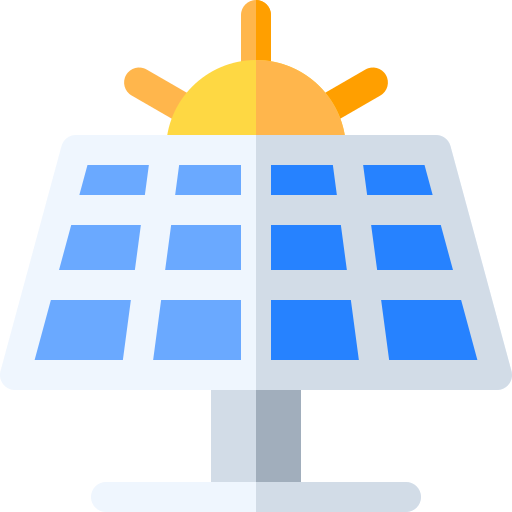 Solar panel icon